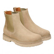 Women’S Highwood Slip On Suede Leather Boots In Taupe