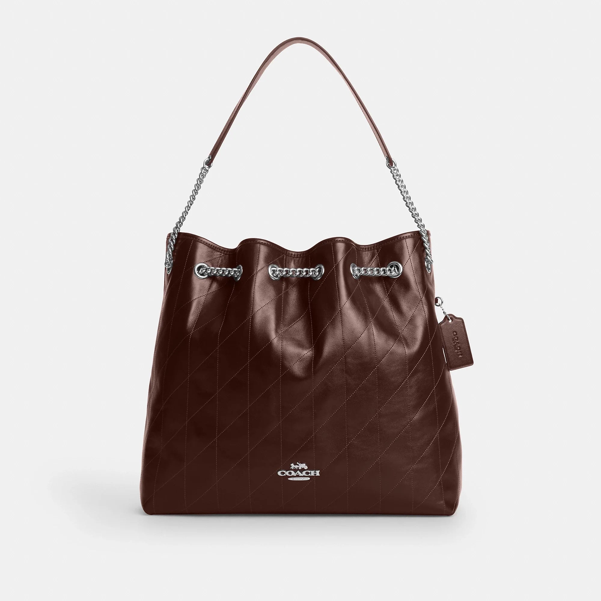 Coach Outlet Evelyn Large Shoulder Bag With Quilting