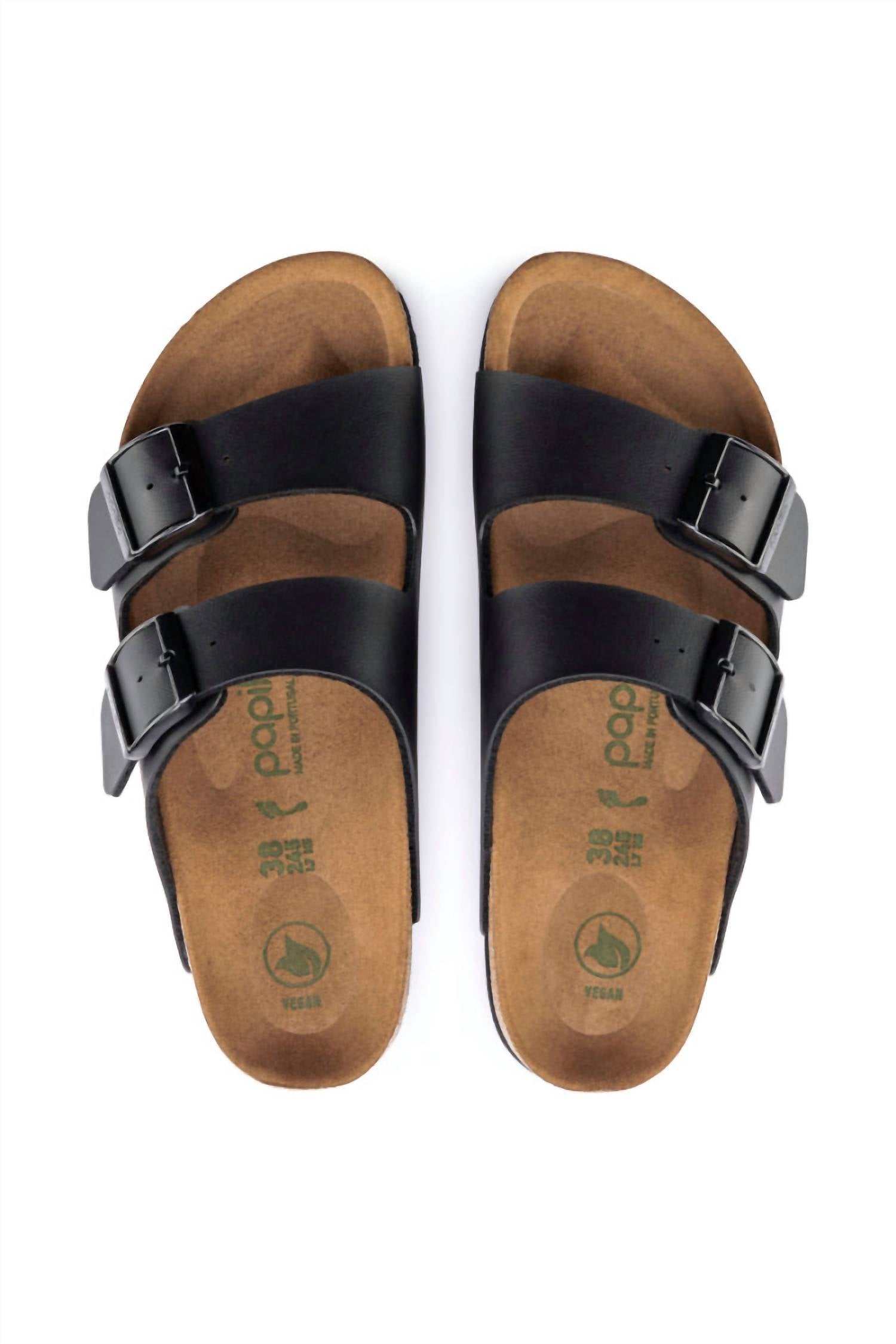 Women's Arizona Platform Vegan Sandals In Black