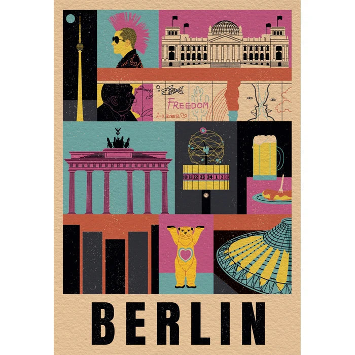 1000pc Style In The City - Berlin Jigsaw Puzzle