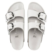 Women's Arizona Big Buckle Sandals In White