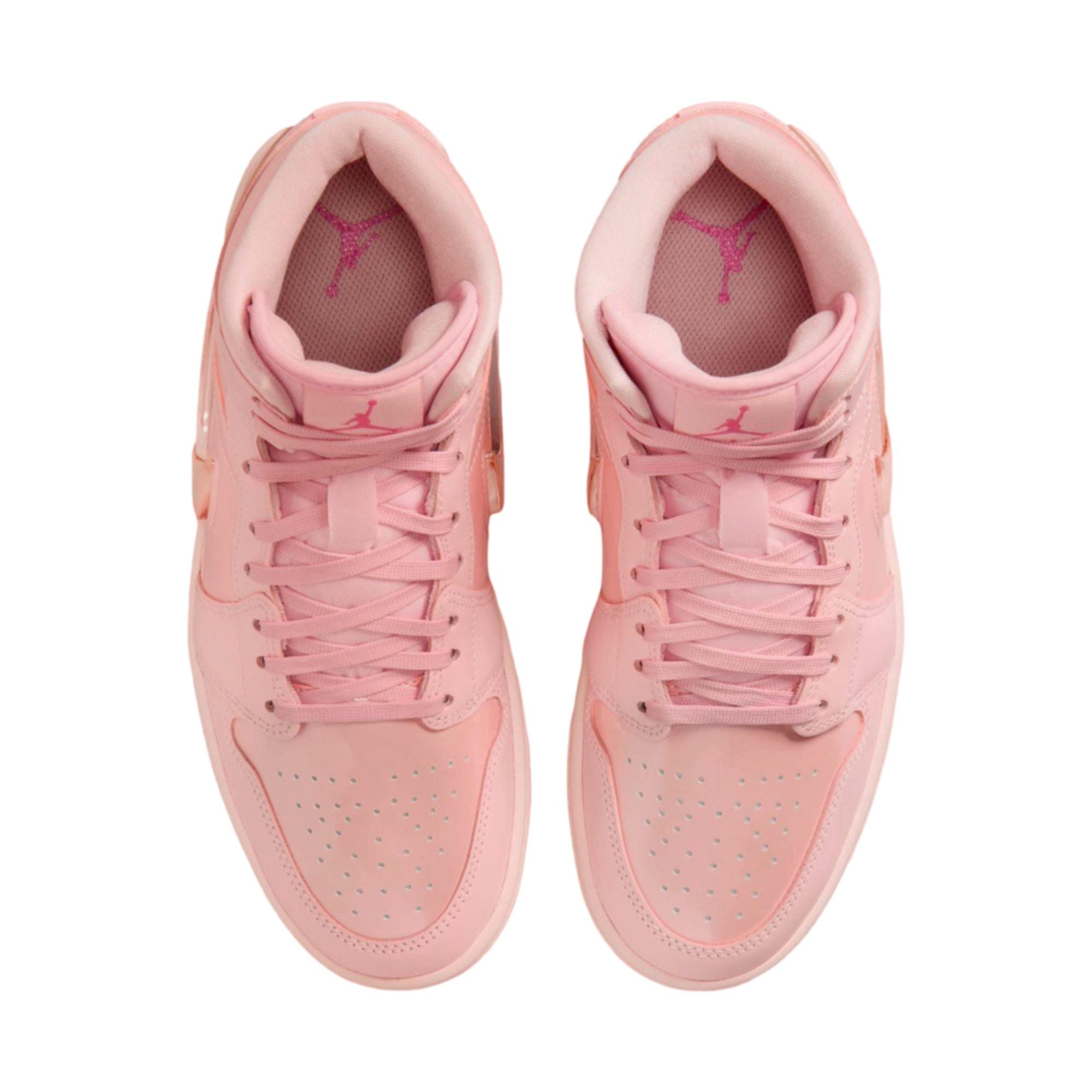 Women's Nike Air Jordan 1 Mid SE Washed Coral/Pink Salt HF3173-600