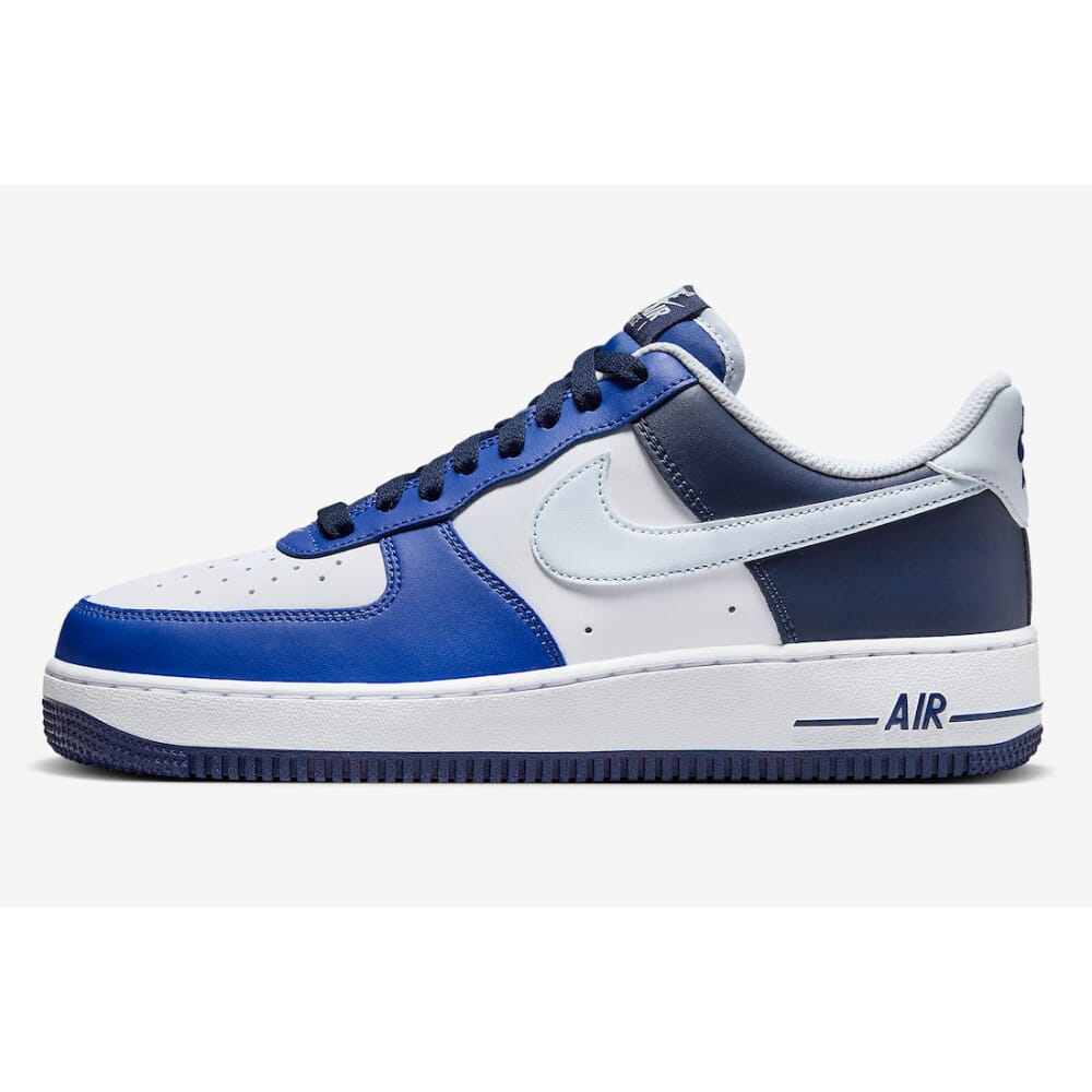 Men's Nike Air Force 1 '07 LV8 White/Football Grey-Game Royal FQ8825-100