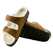 Men's Birkenstock Arizona Shearling Mink Suede 1001135