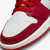Women's Nike Air Jordan 1 Low "Reverse Black Toe" DC0774-160 White Casual Shoes
