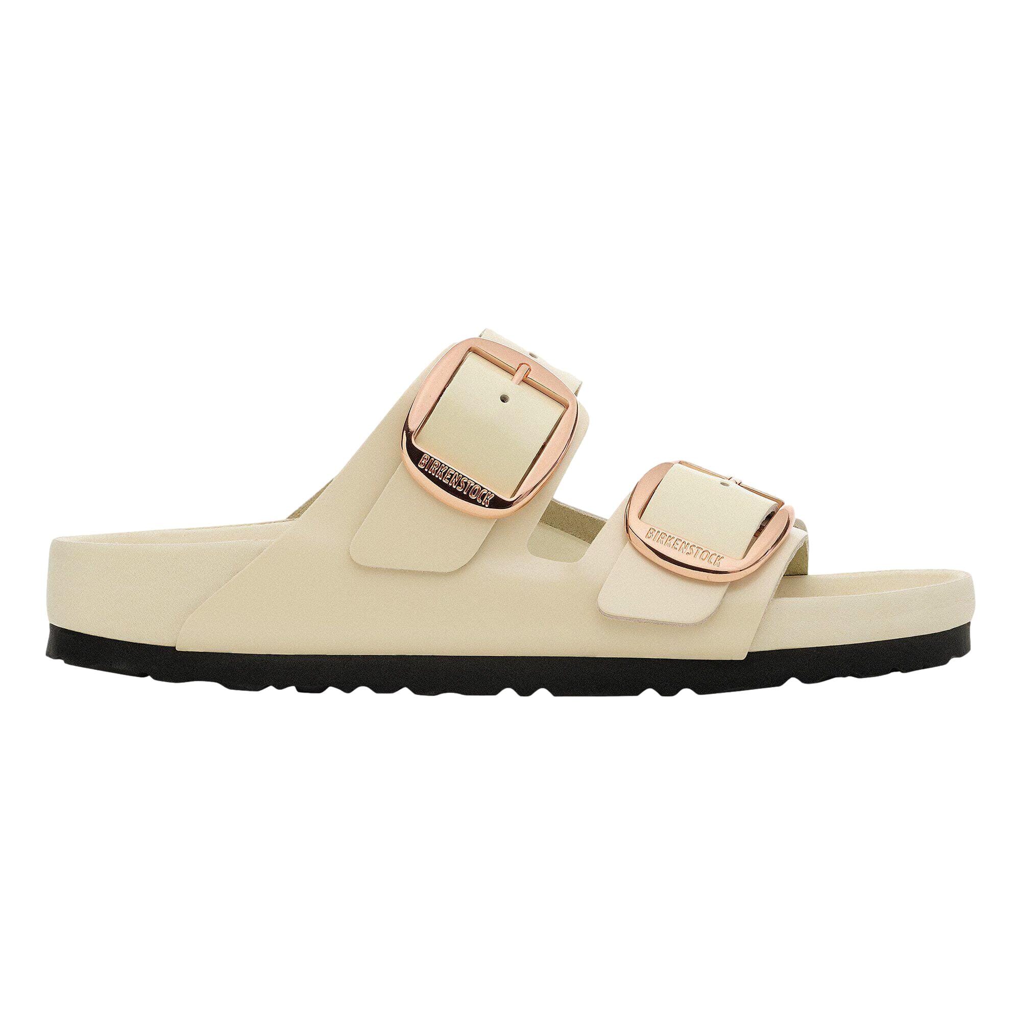 Birkenstock Arizona Big Buckle High-Shine Ecru  1027850 Women's