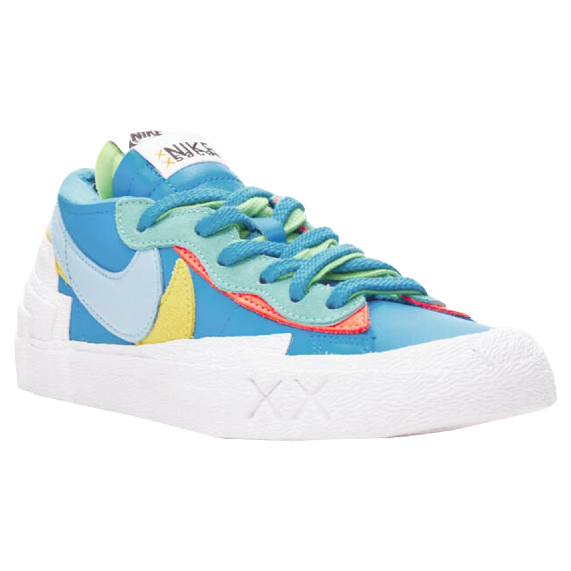 Sacai Nike Blazer Low neptune mid sneaker