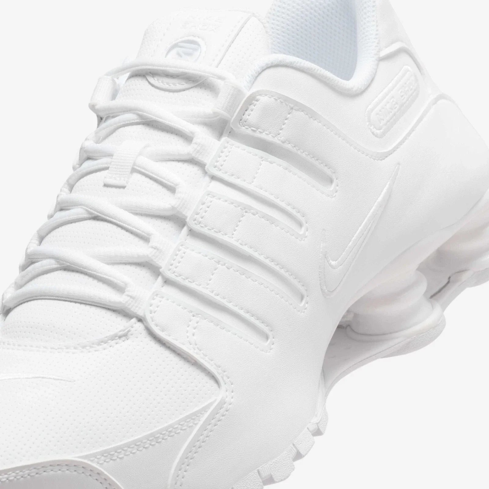 Nike Shox NZ 378341-128 Sneaker Men White Athletic Low Top Running Shoes MEW1331
