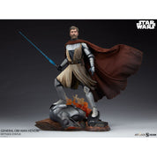 17.7" Star Wars General ObiWan Mythos Statue Collectible