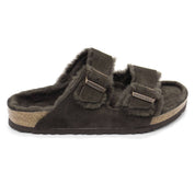 Men's Arizona Shearling Sandals In Mocha