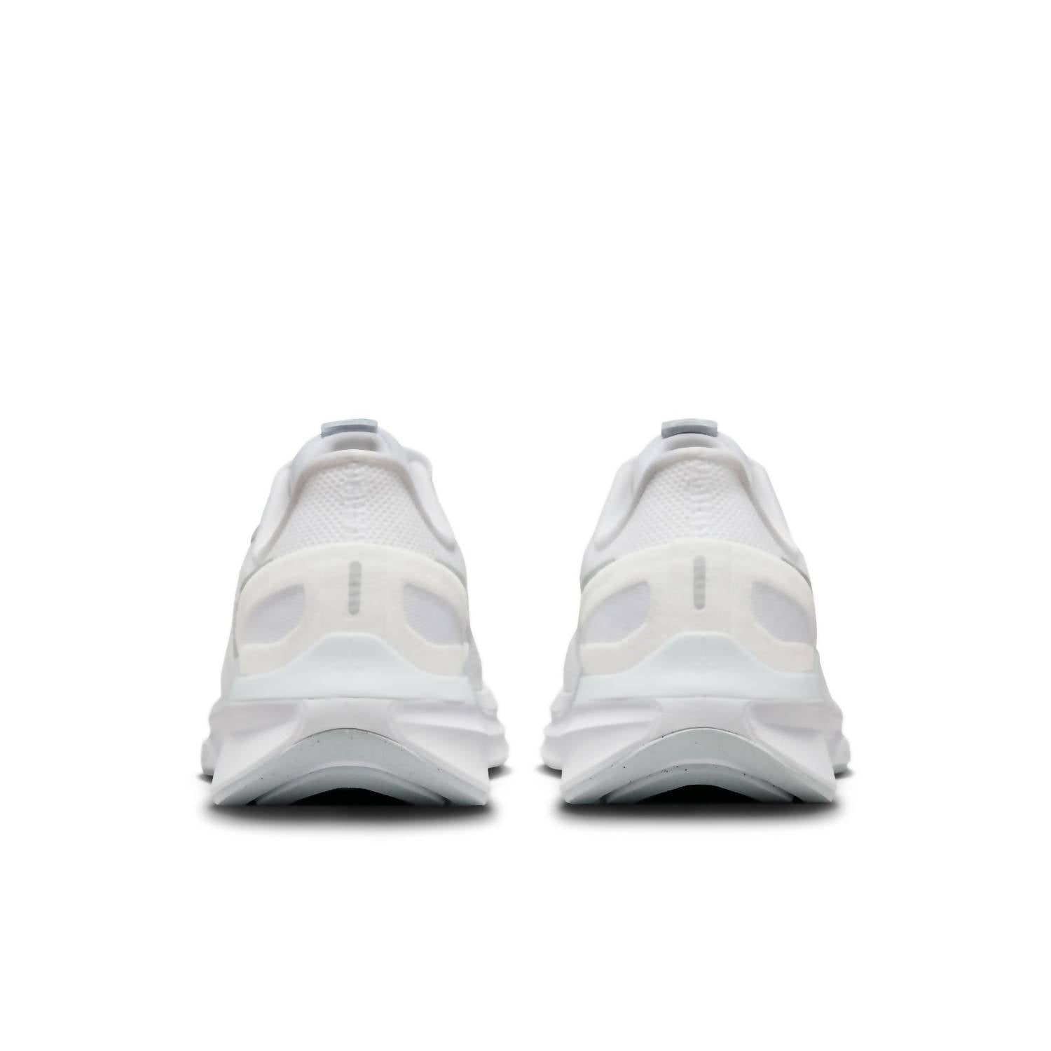 Women's Structure 25 Staility Running Shoes In White/metallic Silver