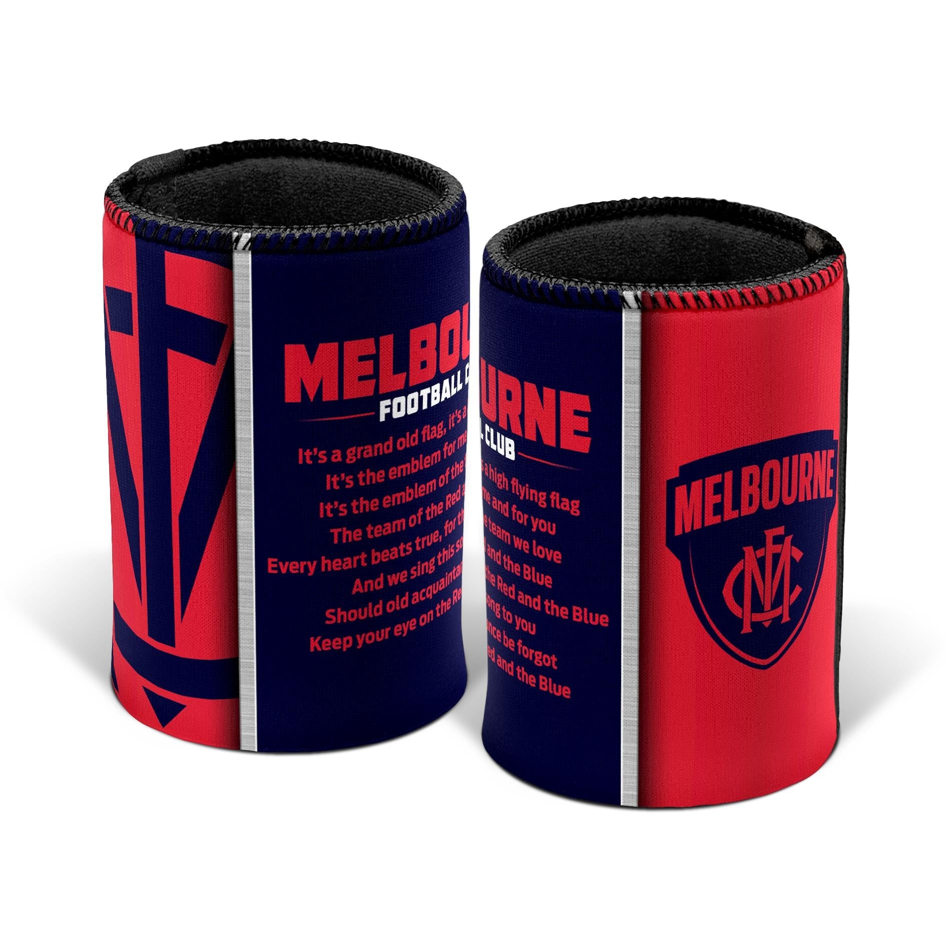 AFL - Melbourne Demons - Team Song Can Cooler/ Stubby Holder