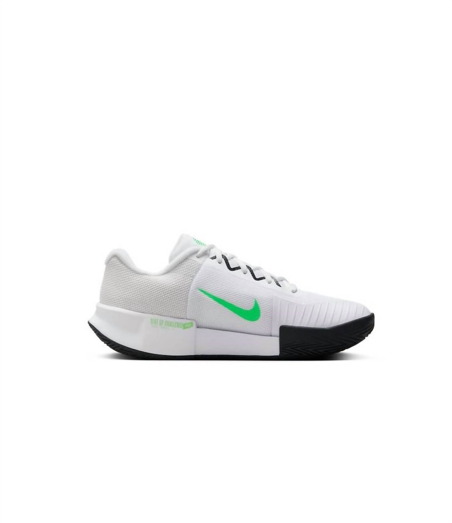 Men Zoom Gp Challenge Pro Hc Shoe In White/black/poison Green