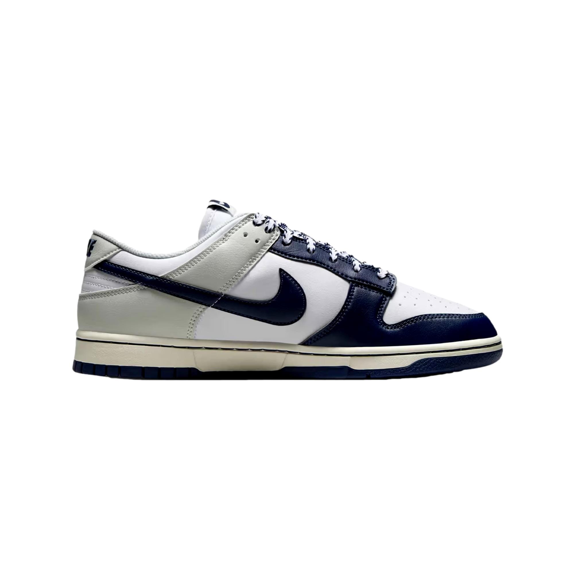 Nike Dunk Low Retro White / Midnight Navy  IM2222-101 Men's