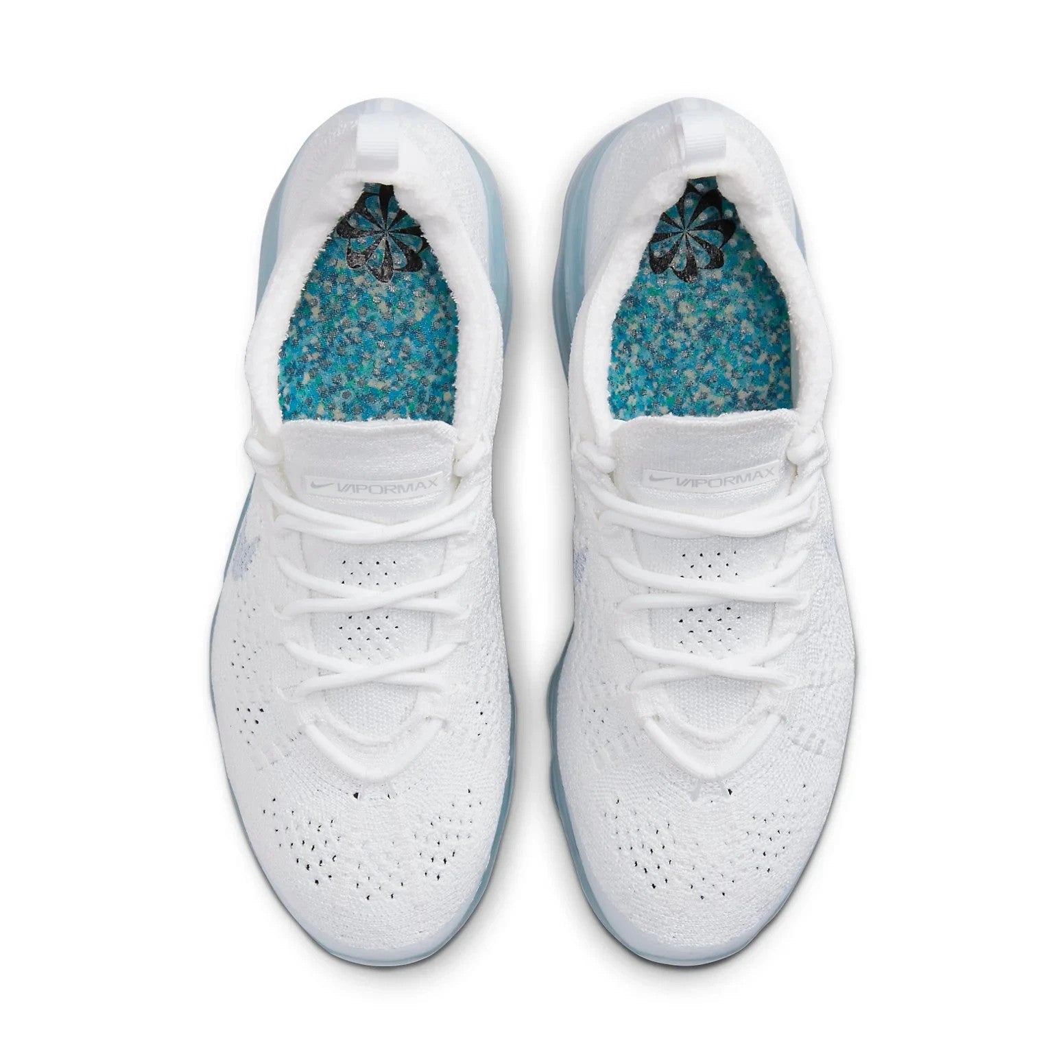 Women's Nike Air VaporMax Flyknit DV6840-100 Sneakers White Low Top Running Shoes