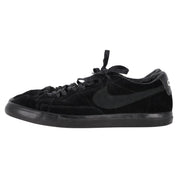 Nike x COMME des GARCONS Blazer Low Top Sneakers in Black Suede