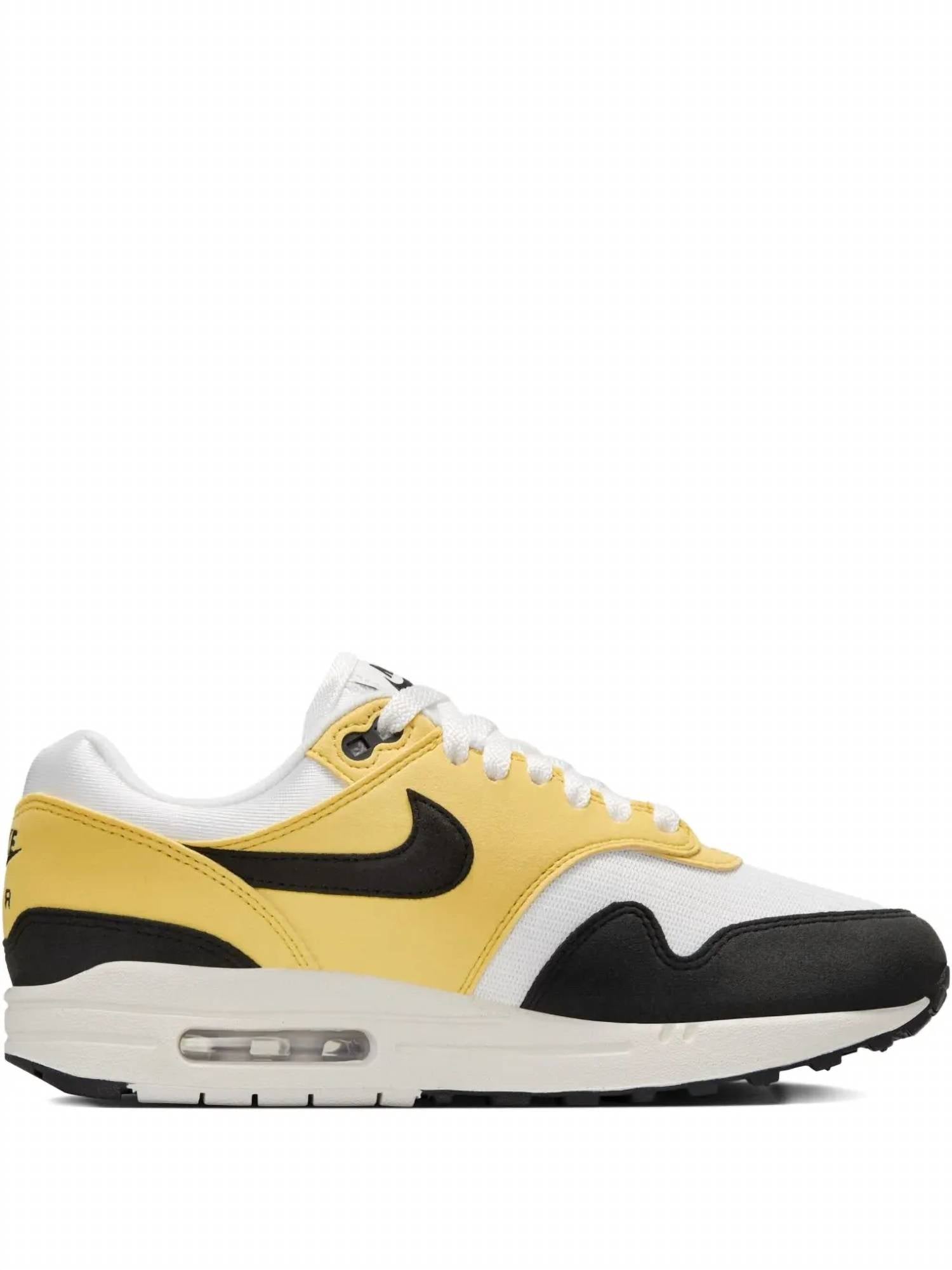 Women's Air Max 1 '87 Textile Sneakers In Saturn Gold/summit White/sail/black