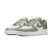 WOMENS NIKE AIR FORCE 1 07 NEXT NATURE-WHITE/OIL GREEN-DV3808-113