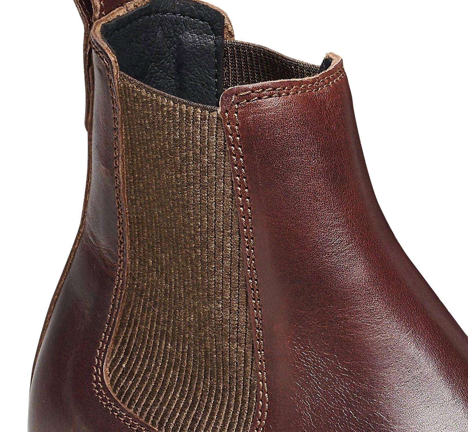 Women's Highwood Slip On Leather Boot In Chocolate