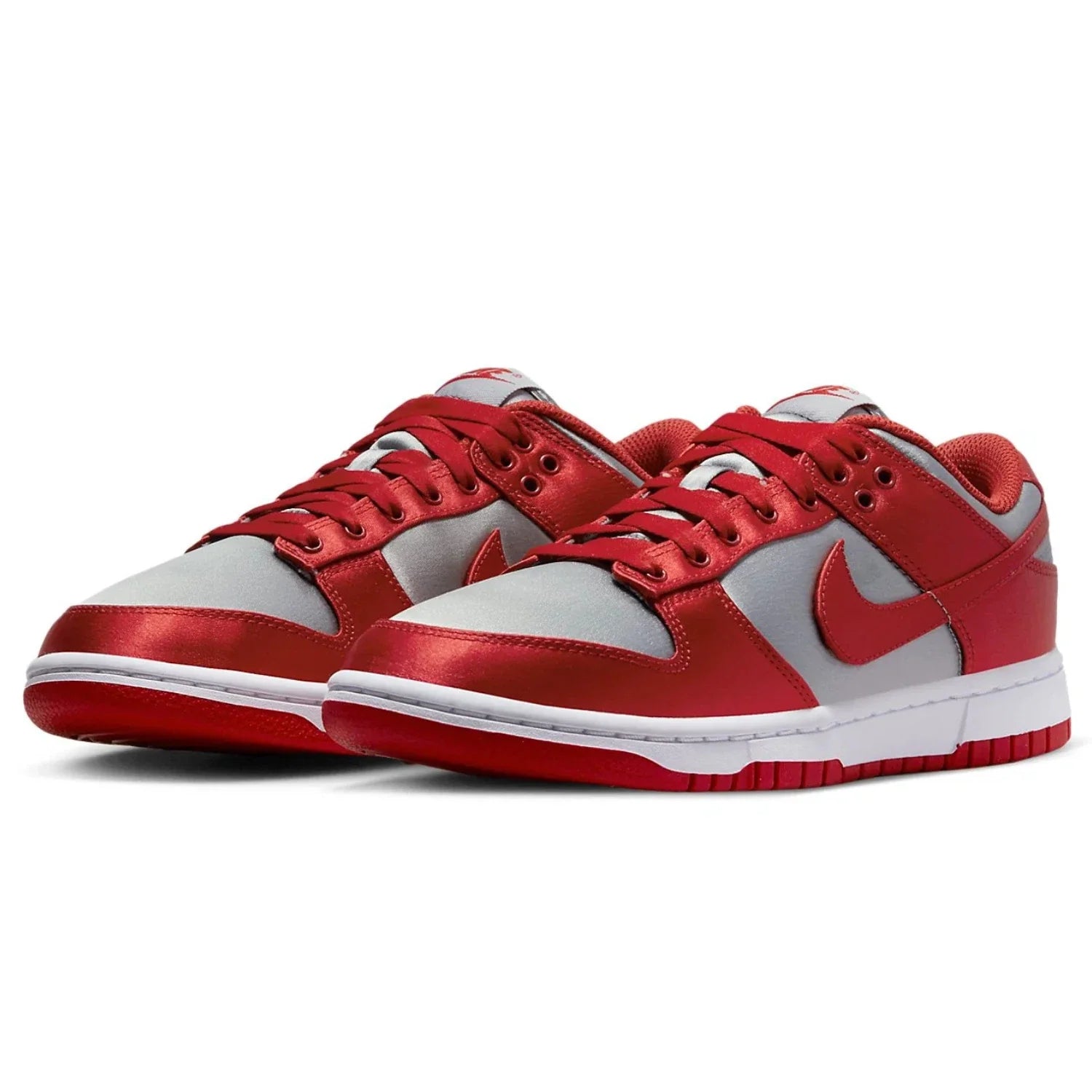 Nike Dunk Low DX5931-001 Sneaker Women's  Red Gray Lifestyle Shoes RHS4005