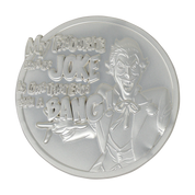 Fanattik DC Comics The Joker Limited Edition .999 Silver Plated Medallion