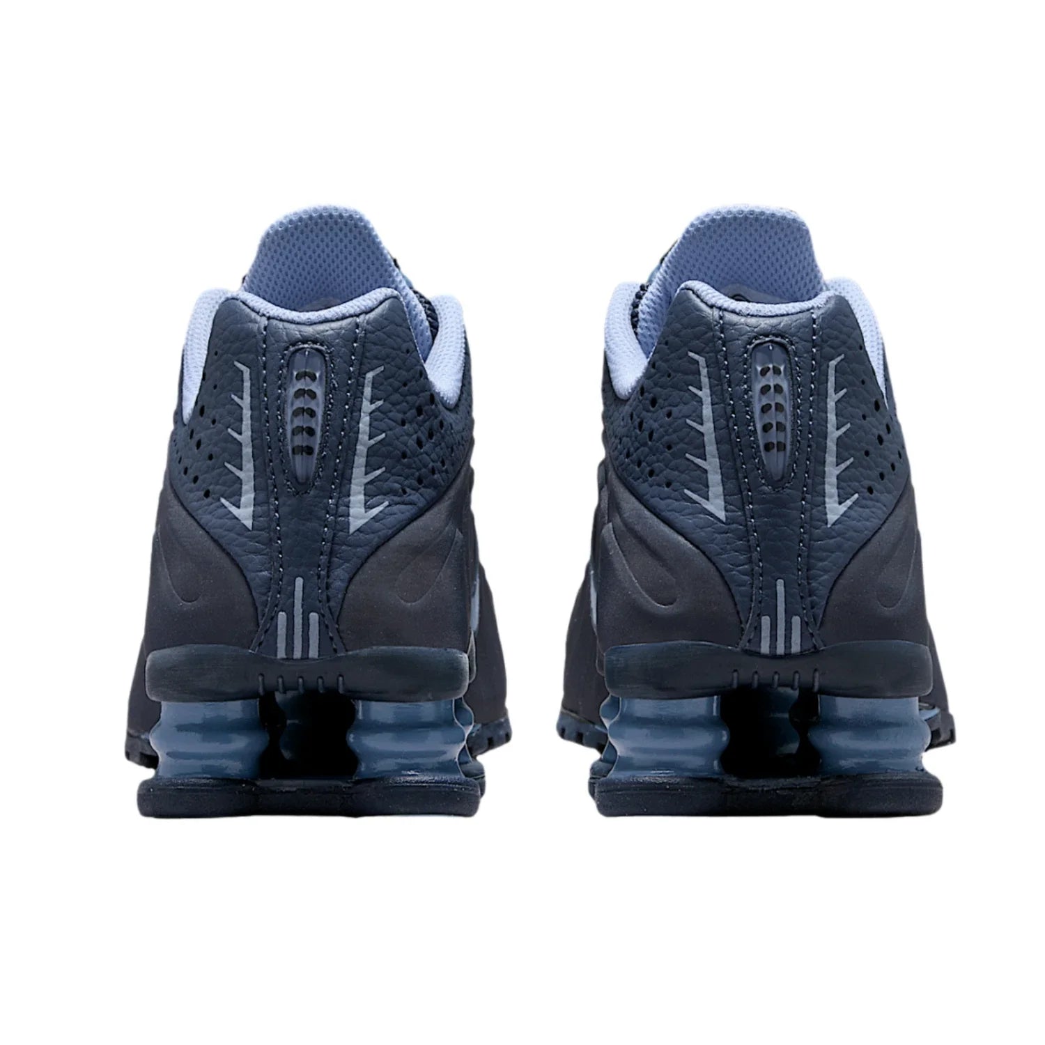 Youth Nike Shox R4 IM6973- GS Obsidian Diffused Blue Running Shoes LIQ313