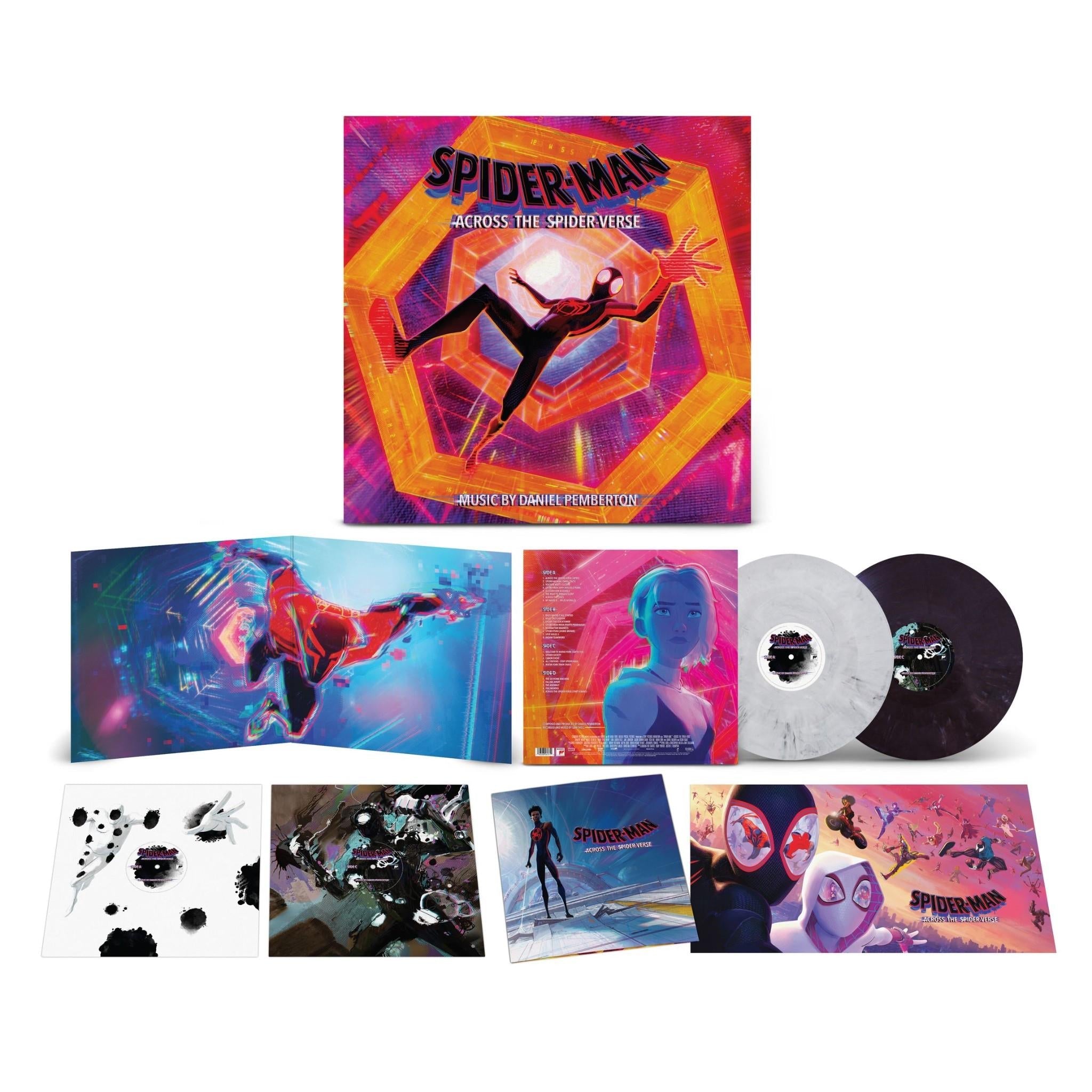 Across The Spider-Verse (Original Score) (White / Dark Purple Marbled Vinyl)