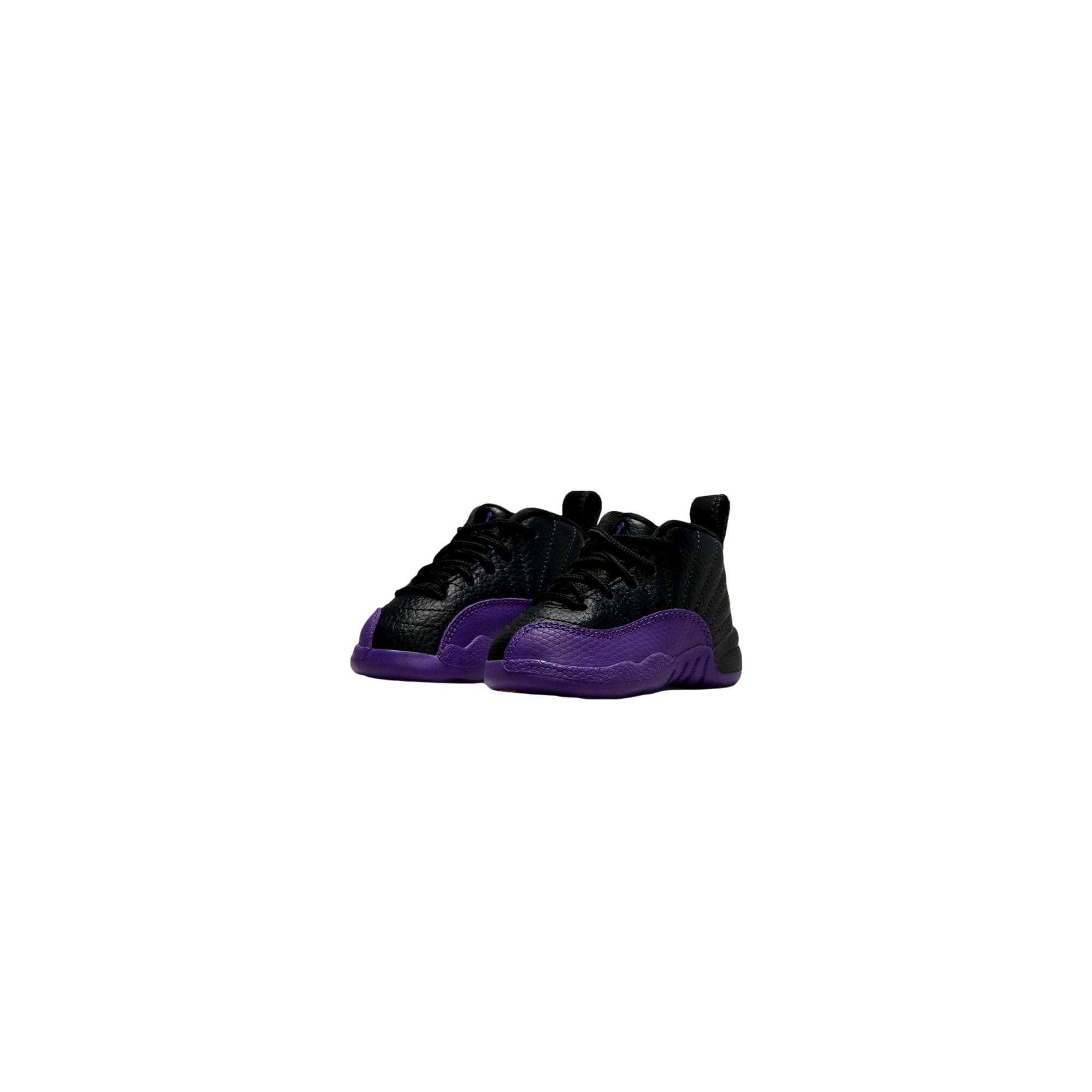 Toddler Nike Jordan 12 Retro Black/Field Purple 850000-057