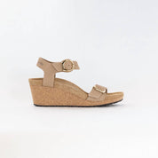 Women's Papillo Soley Wedge Heel Sandal In Sandcastle