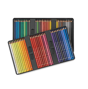 60 Faber-Castell Polychromos Artist Colour Colouring Pencils Tin Set