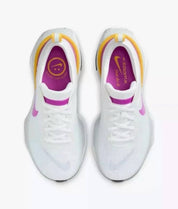 Women's Zoomx Invincible Run Flyknit 3 Shoe In White/vivid Purple
