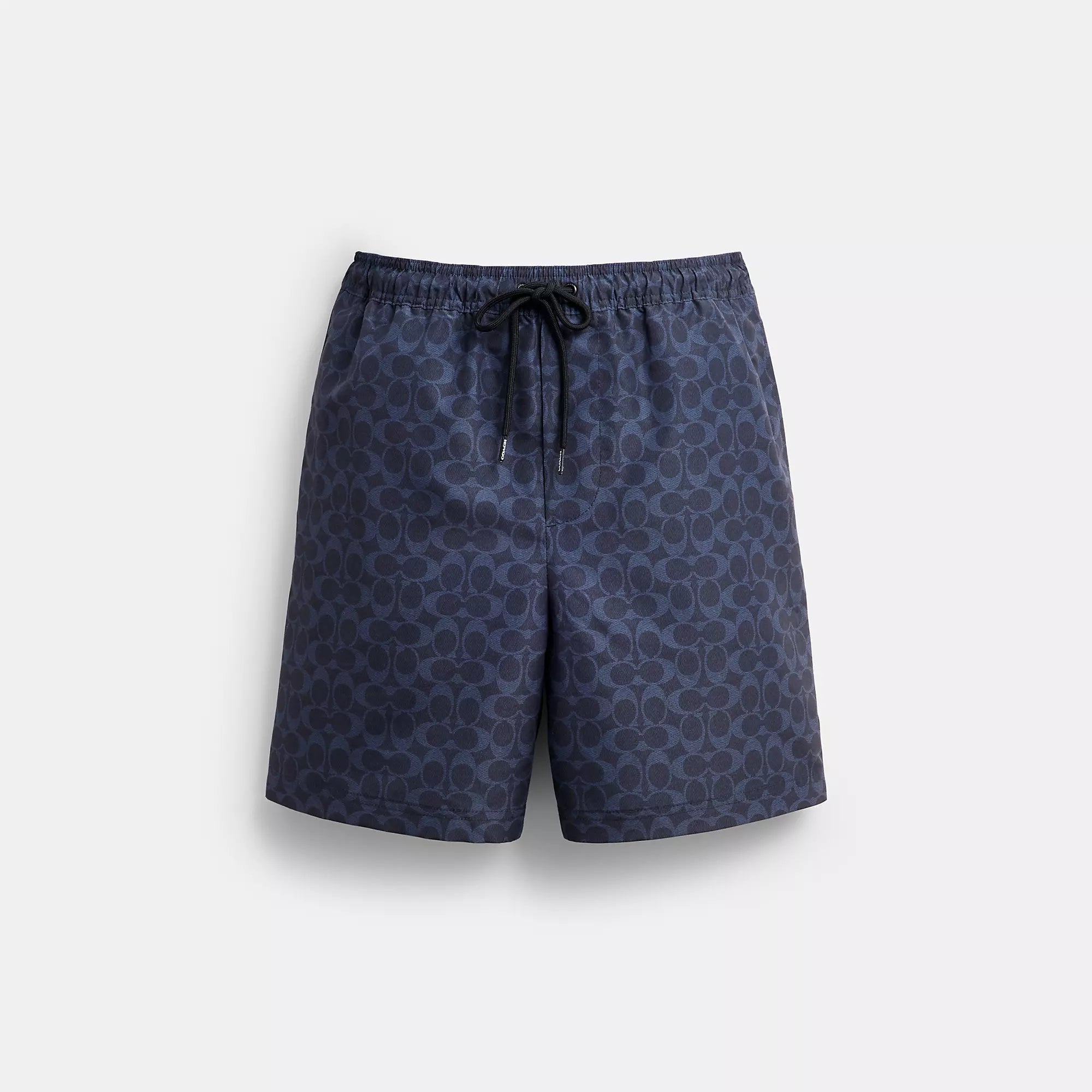 Coach Outlet Signature Swim Trunks In Recycled Polyester