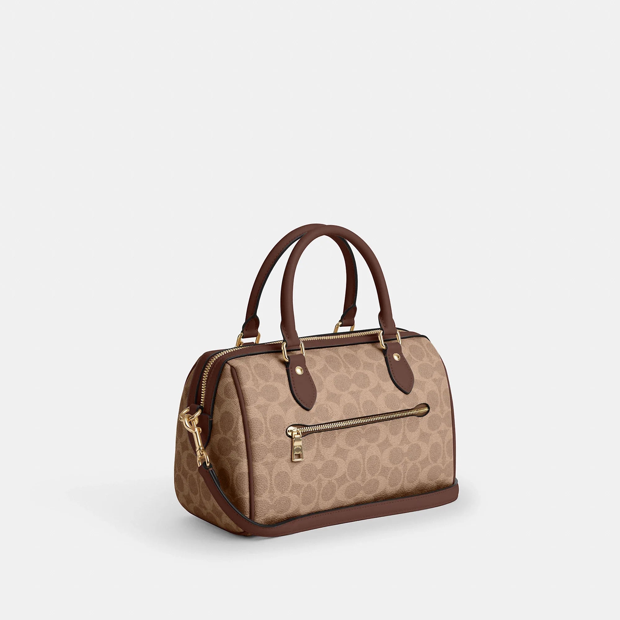 Coach Outlet Rowan Satchel Bag In Signature Canvas