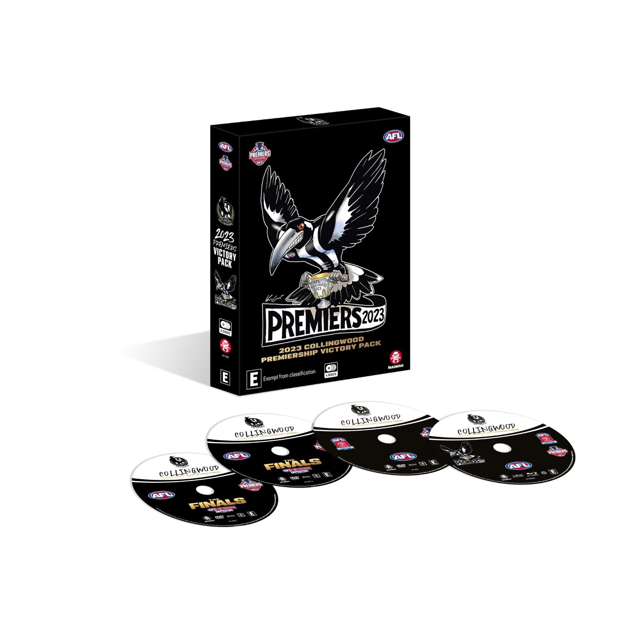AFL - Premiers 2023 - Collingwood Magpies Victory Pack
