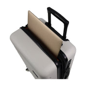 3pc Pierre Cardin 4 Wheel Hard-Shell Suitcase Travel Luggage Set Snow