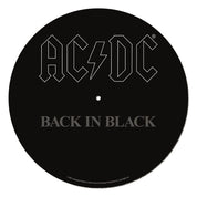 AC/DC - Back In Black Vinyl Record Slipmat (LP)