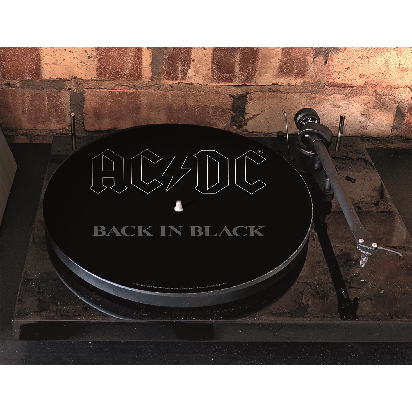 AC/DC - Back In Black Vinyl Record Slipmat (LP)