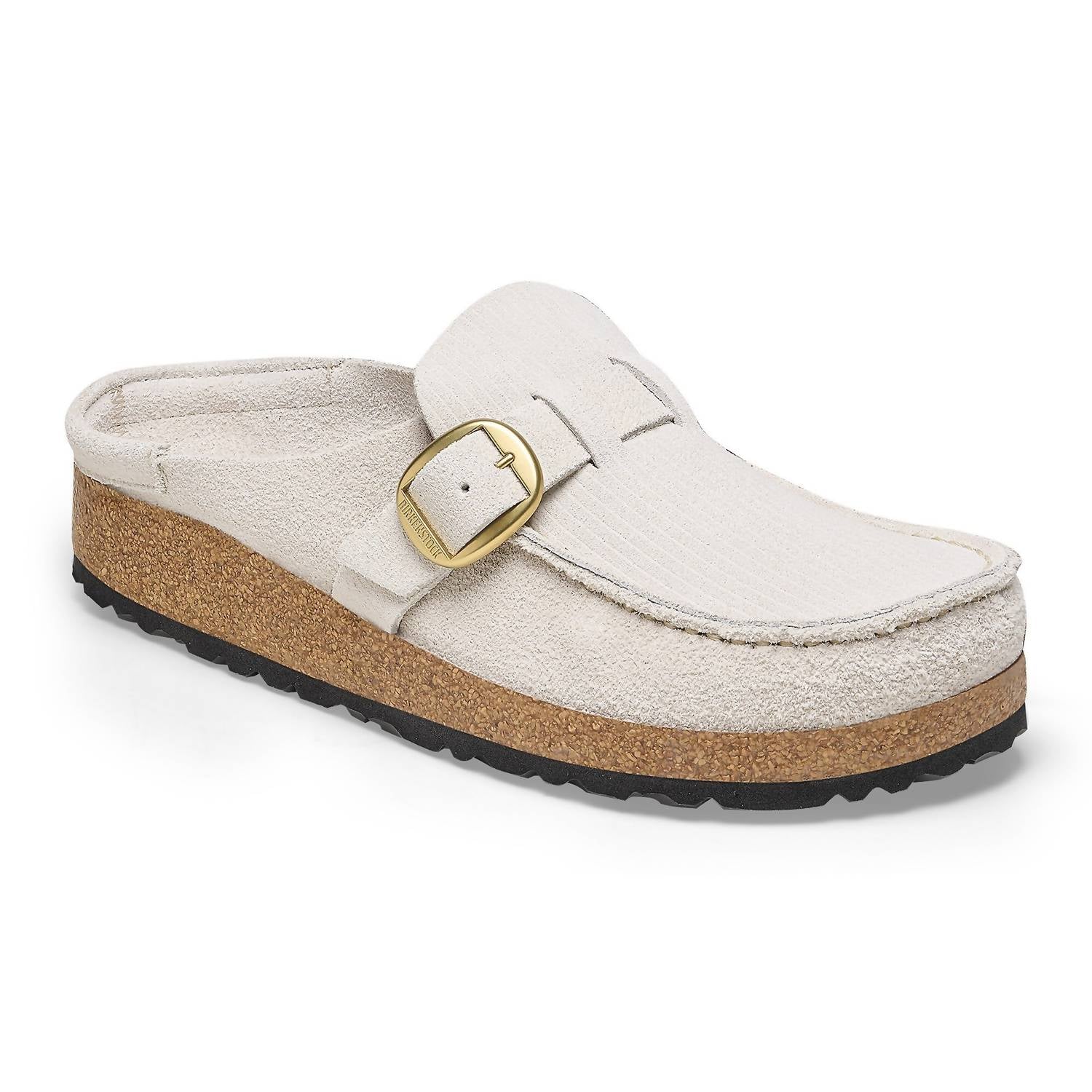 Women's Buckley Clog In Antique White Corduroy