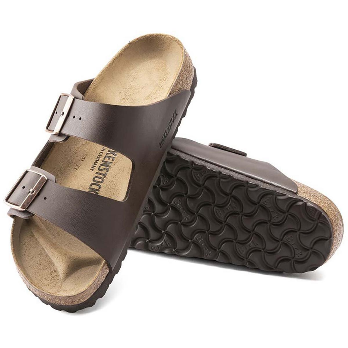 Arizona BS Womens Strappy Slip On Footbed Sandals