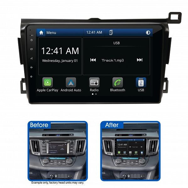 Aerpro AMATO5 9" Multimedia Receiver for Toyota RAV4 2013-2017