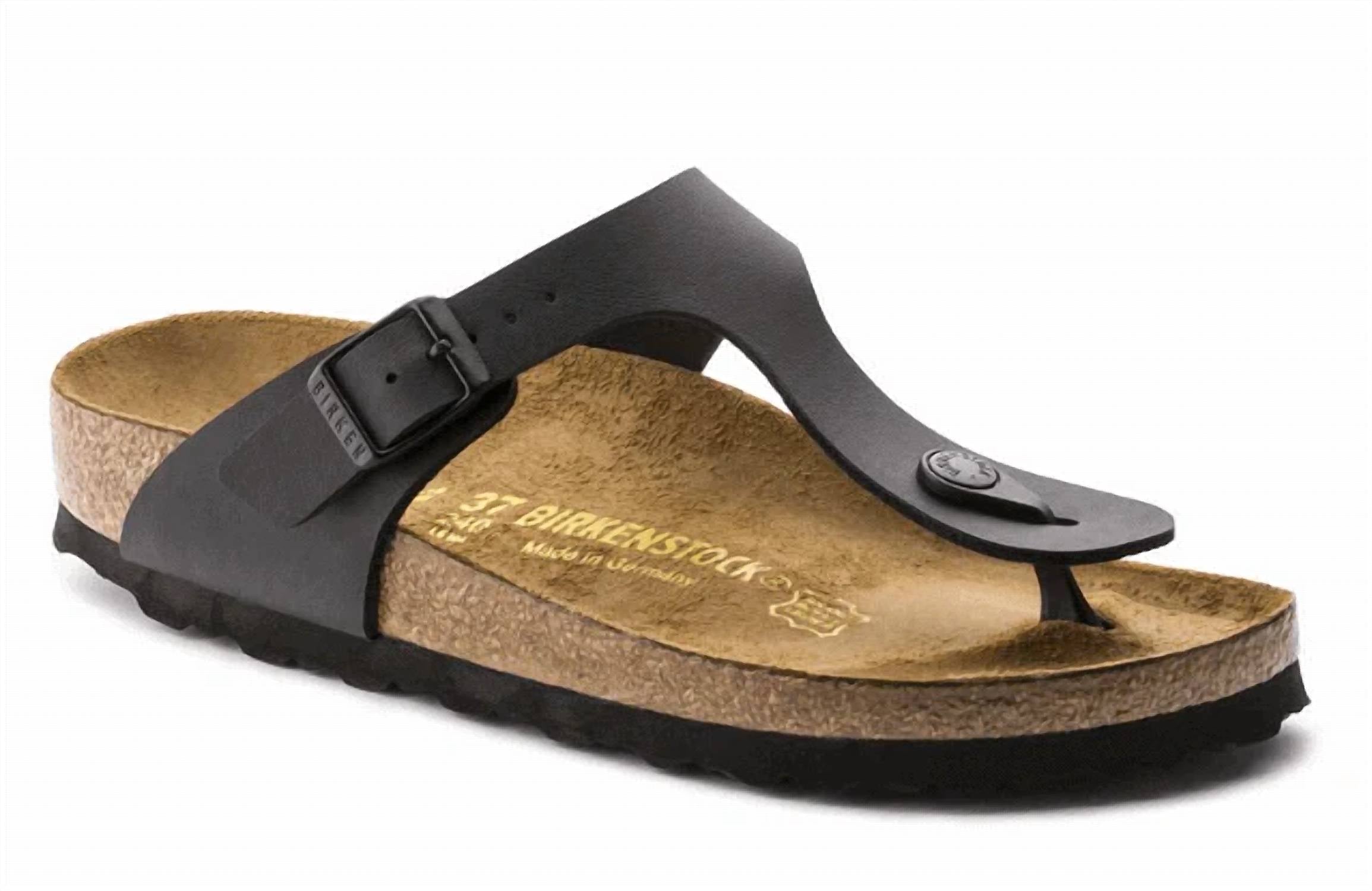 Unisex Gizeh Birko-Flor Sandals In Black