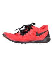 Nike Free 5.0 Running Shoes in Red Mesh