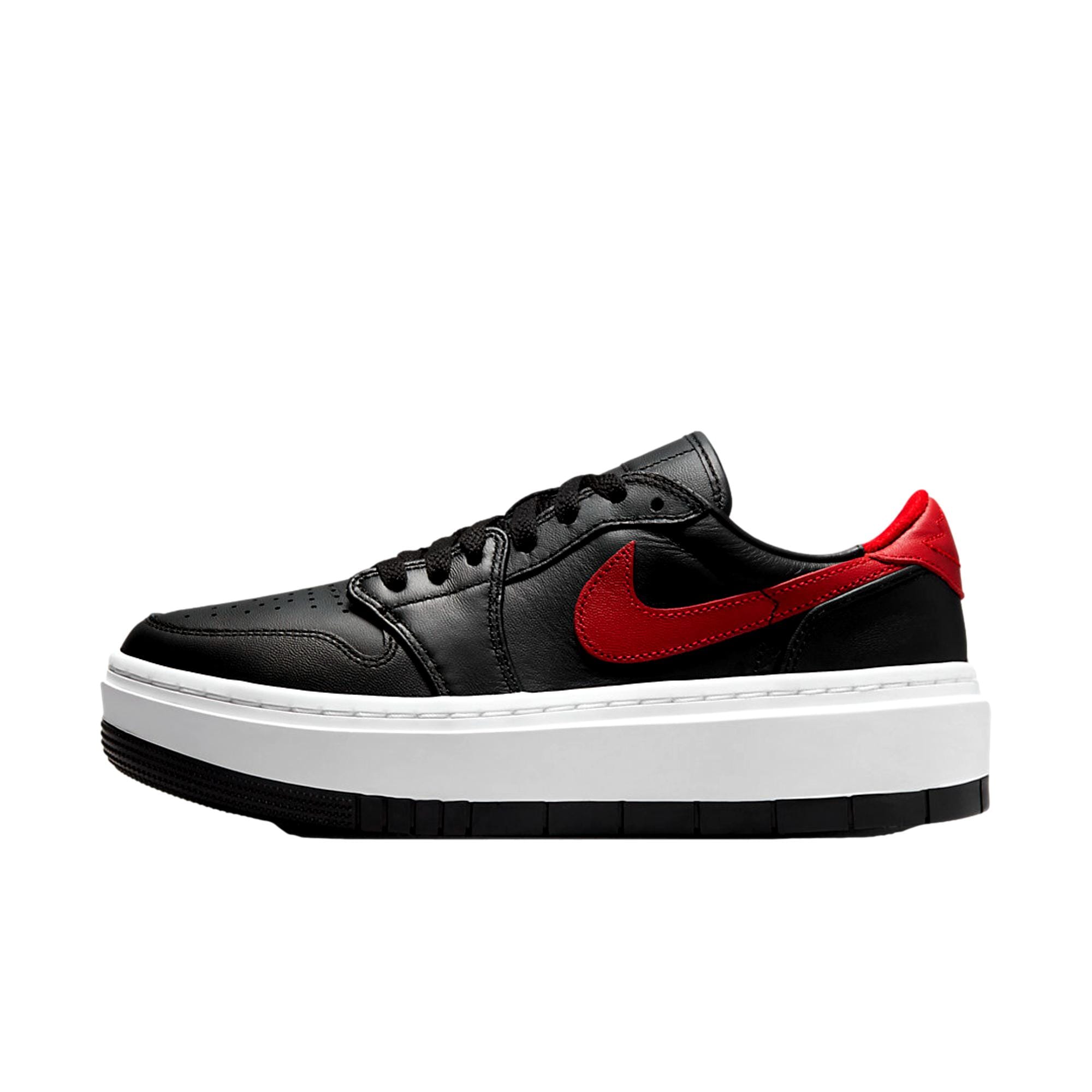 Women's Nike Air Jordan 1 Elevate Low Black / Gym Red - White DH7004-061