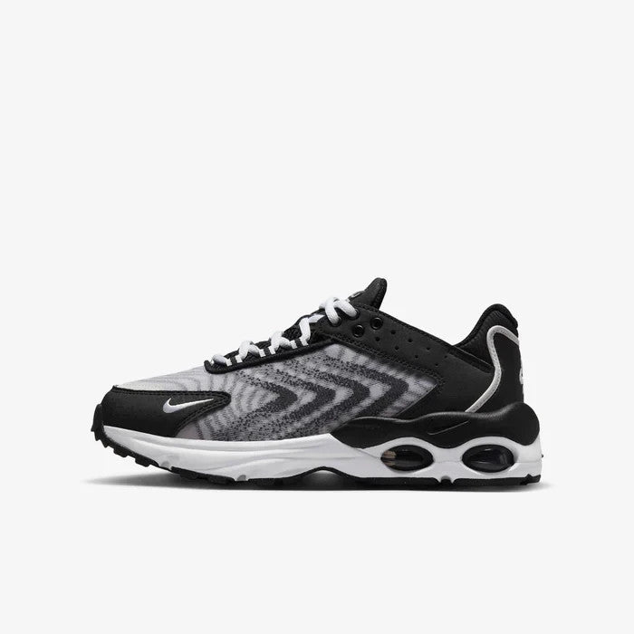 Nike Air Max TW DQ0296-001 Sneakers Kids Black White Athletic Running Shoes