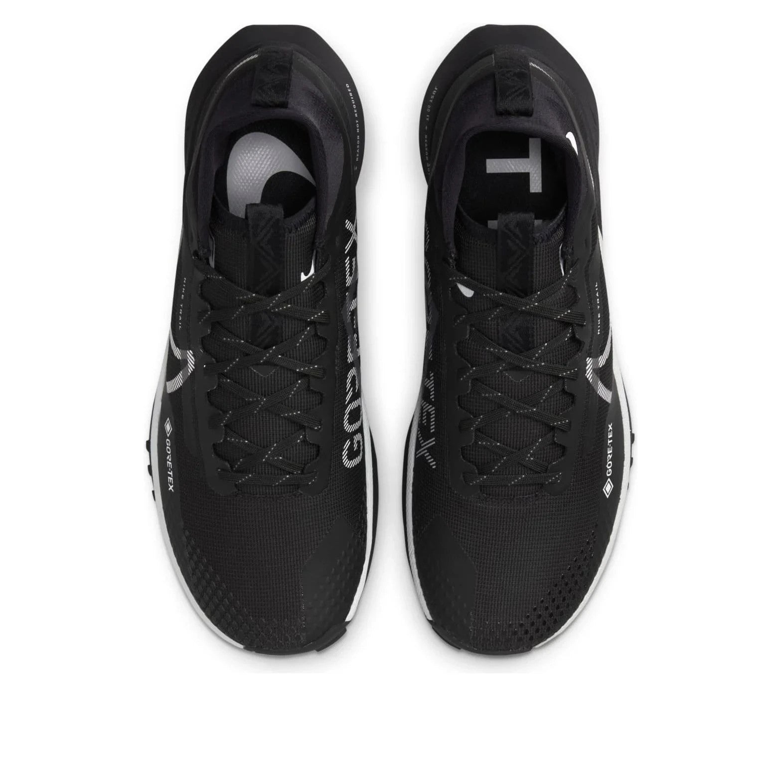 Men's Nike React Pegasus Trail 4 DJ7926-001 Sneaker Black Gore-Tex Running Shoes