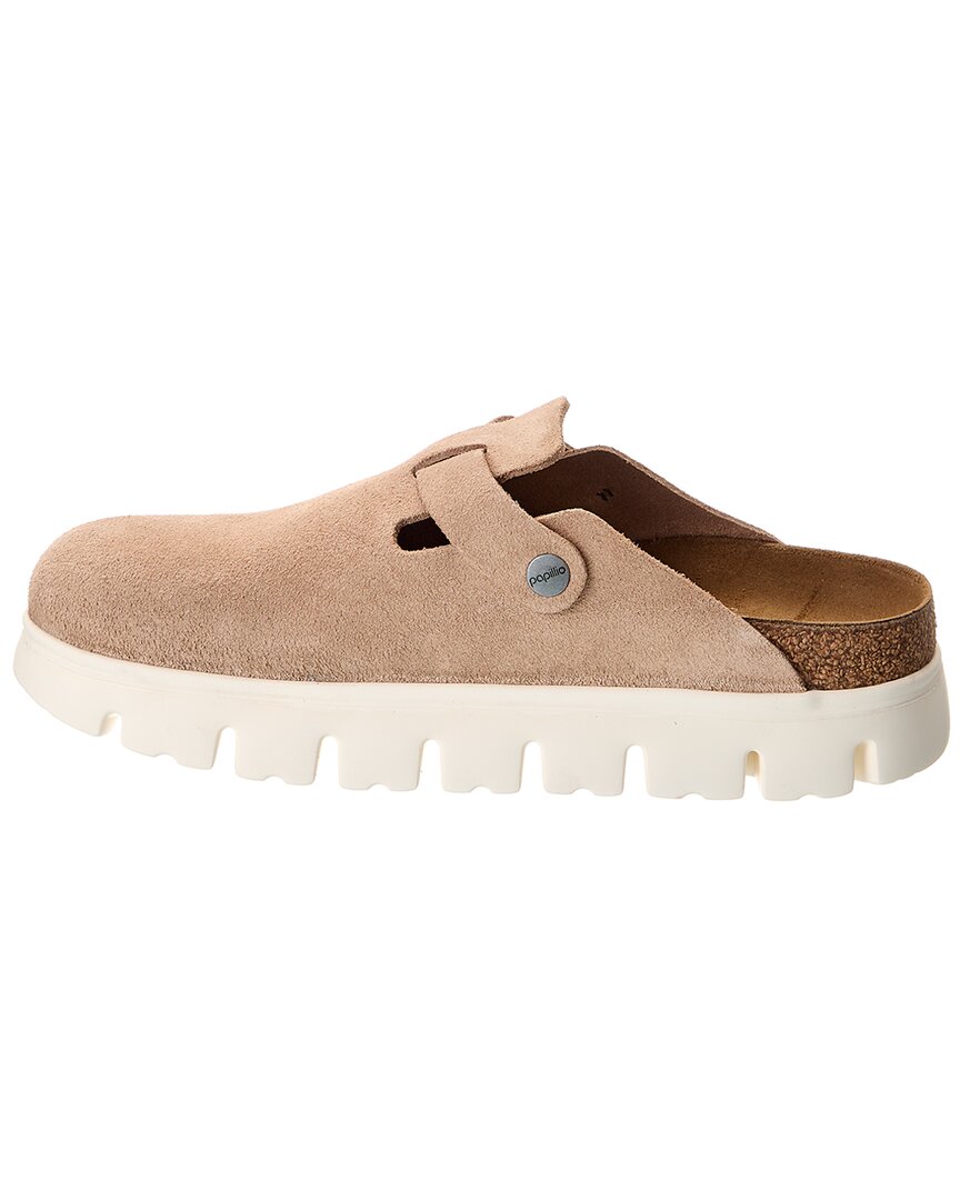 Papillio by Birkenstock Boston Chunky Narrow Suede Clog