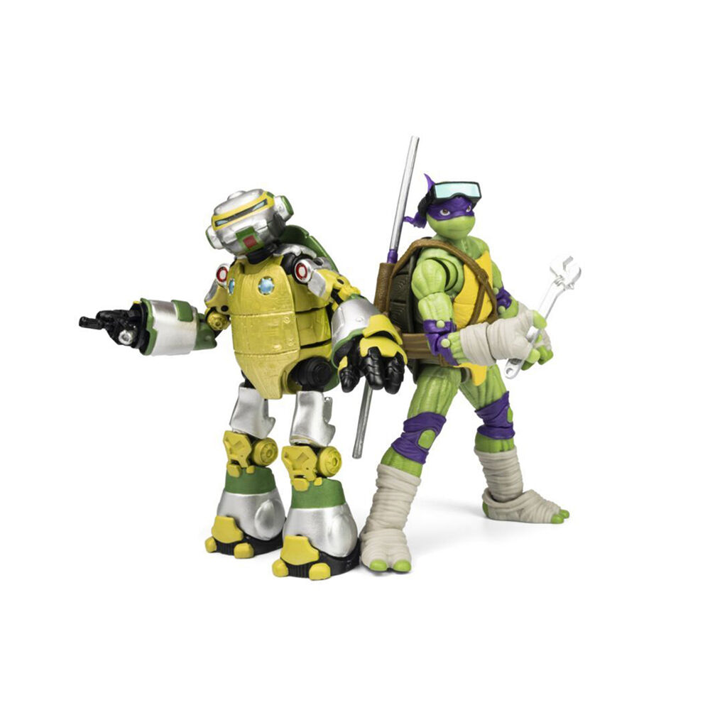 2pc Funko Teenage Mutant Ninja Turtles Metalhead & Donatello 1:15 Figure Set