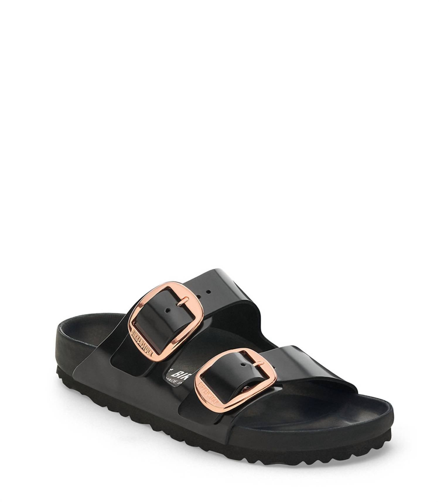 Women's Arizona Big Buckle Sandals In Black