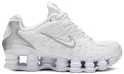 Nike Shox TL White Metallic Silver