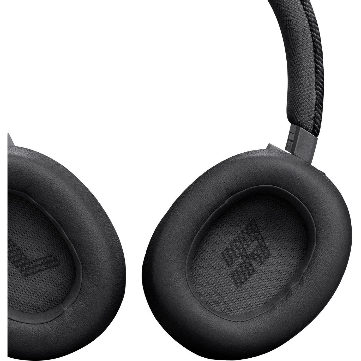 JBL Live 770NC Wireless True Adaptive Noise Cancelling Over-Ear Headphones (Black)